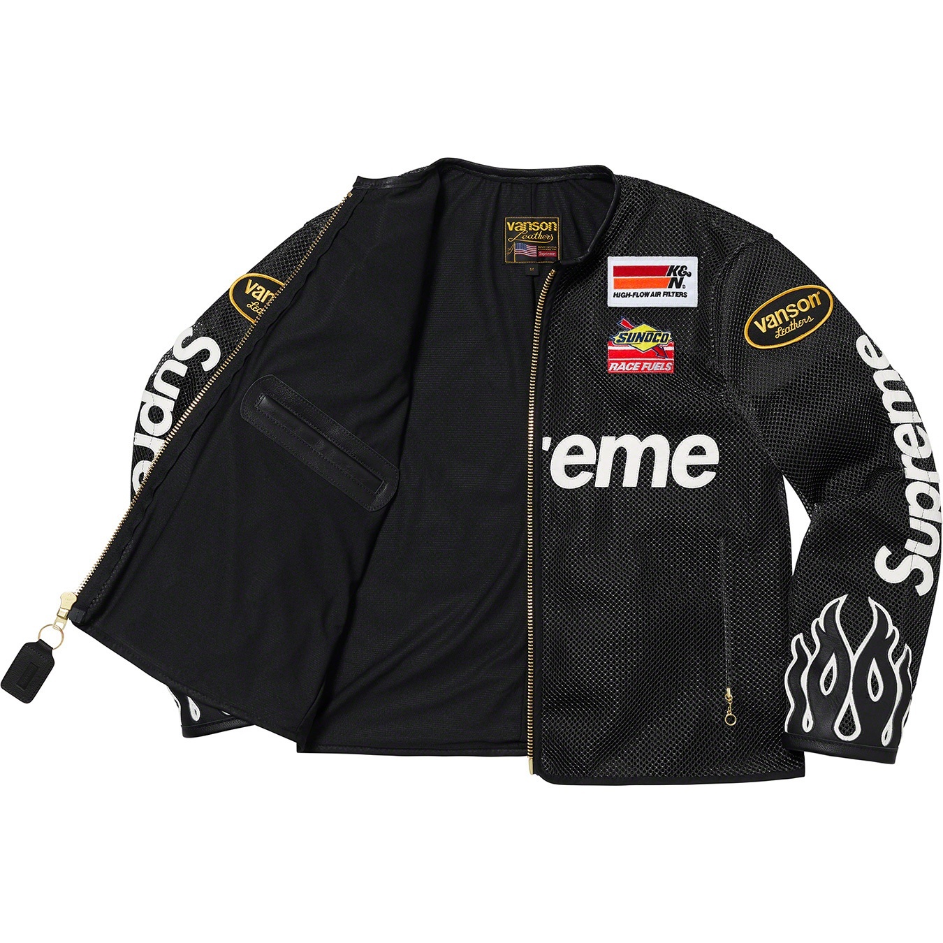 Supreme®/Vanson Leathers® Cordura® Mesh Jacket view 5